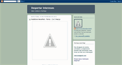 Desktop Screenshot of despertarinteresses.blogspot.com