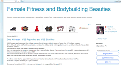 Desktop Screenshot of fitness-bodybuilding-beauties.blogspot.com