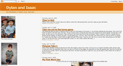 Desktop Screenshot of dylanandisaacvideos.blogspot.com