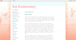 Desktop Screenshot of katkommentary.blogspot.com