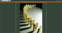 Desktop Screenshot of domino-effect09.blogspot.com