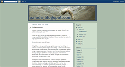 Desktop Screenshot of palode.blogspot.com