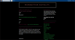 Desktop Screenshot of manhattanroyalty.blogspot.com