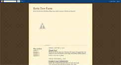 Desktop Screenshot of keristreefarm.blogspot.com