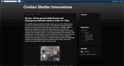 Desktop Screenshot of csishelters.blogspot.com