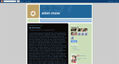 Desktop Screenshot of aidanchase.blogspot.com