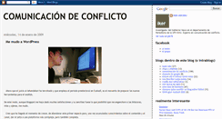Desktop Screenshot of comunicaciondeconflicto.blogspot.com