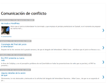 Tablet Screenshot of comunicaciondeconflicto.blogspot.com