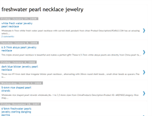 Tablet Screenshot of freshwater-pearl-necklace-jewelry.blogspot.com