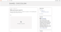 Desktop Screenshot of danielcioccoloni.blogspot.com