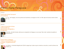 Tablet Screenshot of prensadigitalparaguaya.blogspot.com