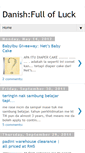 Mobile Screenshot of danish-full-of-luck.blogspot.com