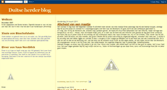 Desktop Screenshot of duitseherderblog.blogspot.com
