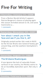 Mobile Screenshot of 5forwriting.blogspot.com