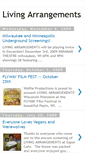 Mobile Screenshot of livingarrangementsmovie.blogspot.com
