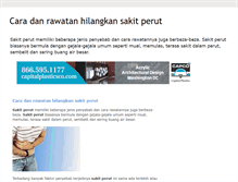 Tablet Screenshot of cara-rawatan-hilangkan-sakit-perut.blogspot.com