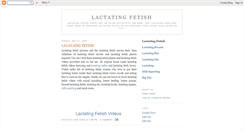 Desktop Screenshot of lactating-fetish.blogspot.com