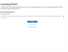 Tablet Screenshot of lactating-fetish.blogspot.com