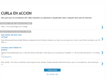 Tablet Screenshot of curlaenaccion.blogspot.com