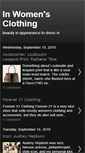 Mobile Screenshot of inwomensclothing.blogspot.com