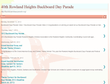 Tablet Screenshot of buckboarddayparade.blogspot.com
