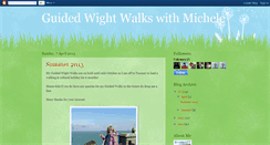 Desktop Screenshot of guidedwightwalkswithmichele.blogspot.com