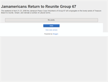 Tablet Screenshot of group67jamamericansreunite.blogspot.com