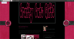 Desktop Screenshot of crafty-cute.blogspot.com