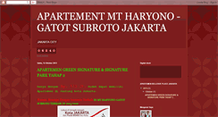 Desktop Screenshot of apartemengreenmtharyono.blogspot.com