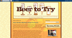 Desktop Screenshot of beertotry.blogspot.com