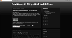 Desktop Screenshot of cafeninja.blogspot.com