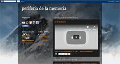 Desktop Screenshot of periferiadelamemoria.blogspot.com