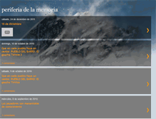 Tablet Screenshot of periferiadelamemoria.blogspot.com
