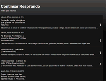 Tablet Screenshot of continuarrespirando.blogspot.com