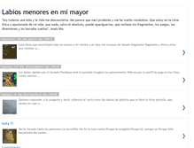 Tablet Screenshot of labiosmenoresenmimayor.blogspot.com