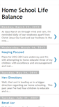 Mobile Screenshot of homeschoollifebalance.blogspot.com