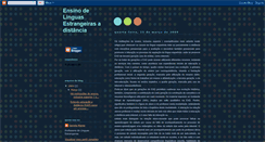 Desktop Screenshot of eadlinguasestrangeiras.blogspot.com
