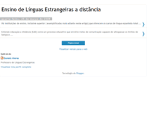Tablet Screenshot of eadlinguasestrangeiras.blogspot.com