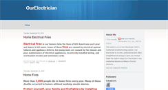 Desktop Screenshot of ourelectrician.blogspot.com