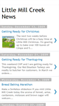 Mobile Screenshot of healthyinfofromlittlemillcreek.blogspot.com