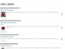 Tablet Screenshot of cafeycharla.blogspot.com