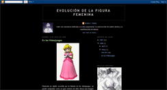 Desktop Screenshot of evolucionfigurafemenina.blogspot.com