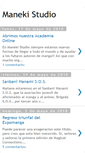 Mobile Screenshot of manekistudio.blogspot.com