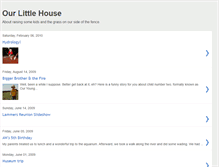 Tablet Screenshot of ourlittlehouse21.blogspot.com