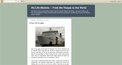 Desktop Screenshot of hislifemissions.blogspot.com