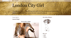 Desktop Screenshot of citylondongirl.blogspot.com