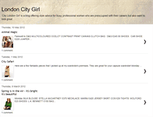 Tablet Screenshot of citylondongirl.blogspot.com