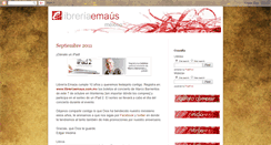 Desktop Screenshot of libreriaemausboletines.blogspot.com