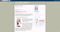 Desktop Screenshot of lolwhutandmilk.blogspot.com