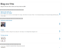 Tablet Screenshot of blogovofrito2-0.blogspot.com